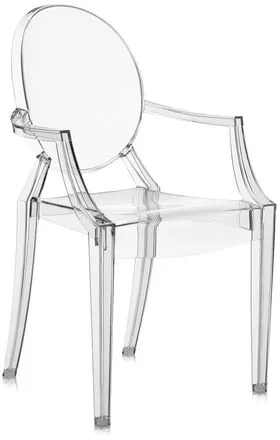 Kartell Lou Lou Ghost matstol - Barn - Crystal