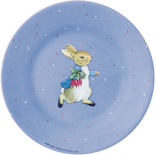 Peter Kanin, blå tallrik